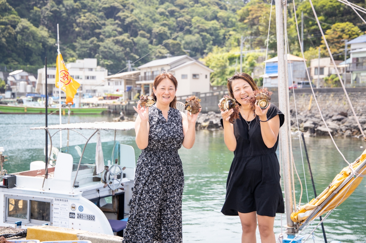 川奈の海女さん